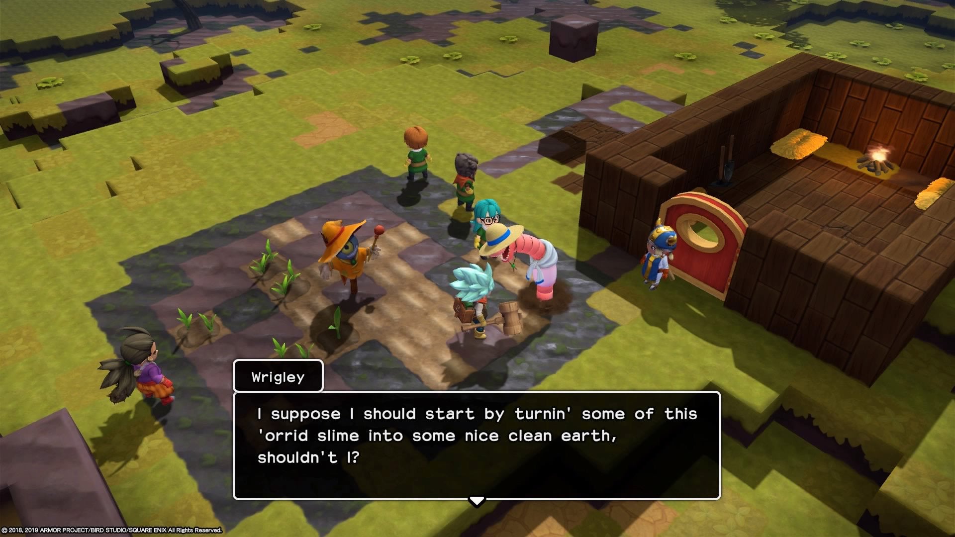 Dragon Quest Builders 2 Soil How to Till Ground to Make the Field